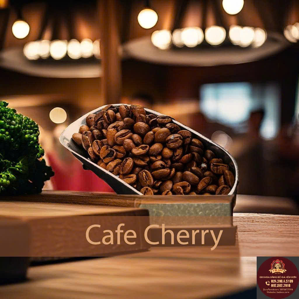 Cafe hạt Cherry